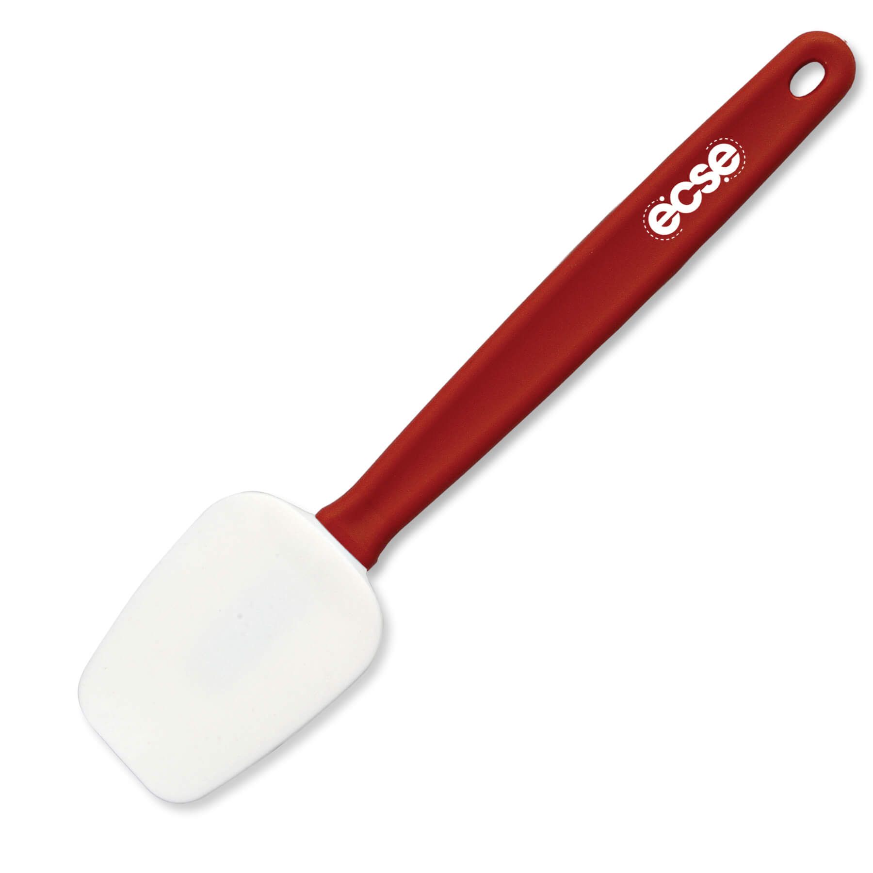 Red Handle - White Spoon